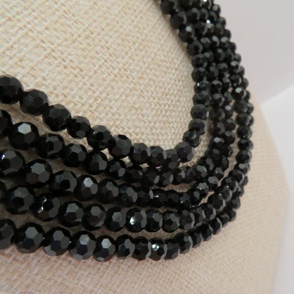 Heidi Daus 3 Piece Art Deco Multi Strand Interchangeable Bracelets Necklace - Picture 7 of 13